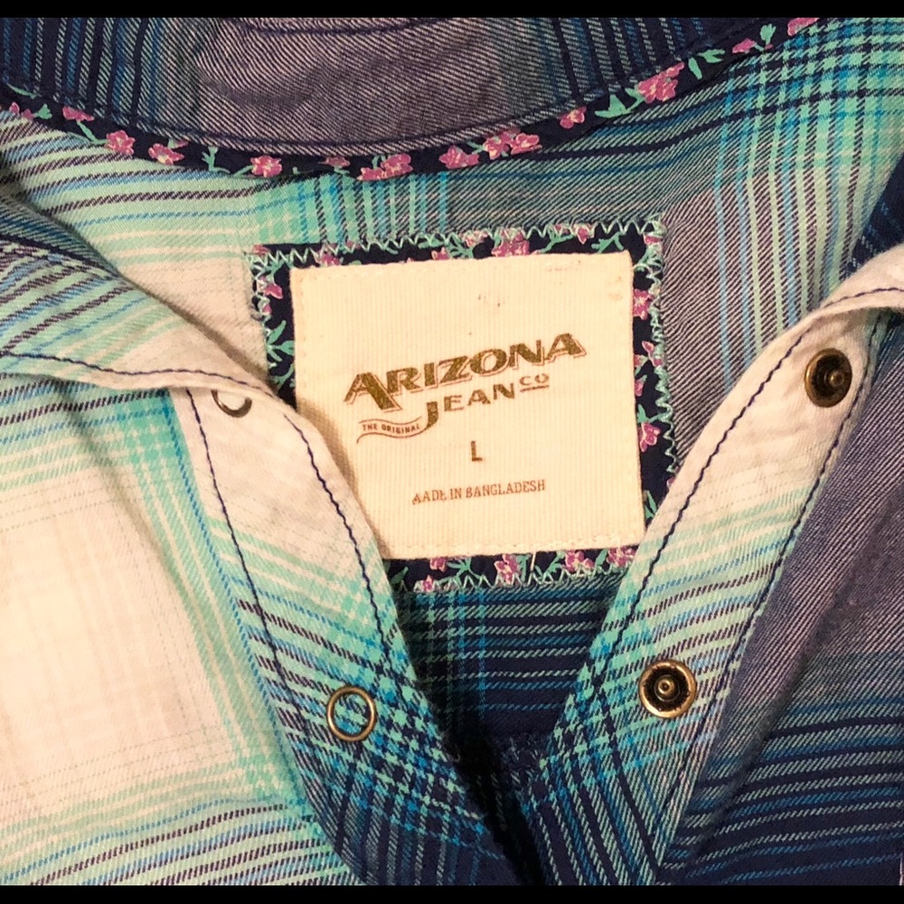 Half Button Blouse - Picture 2 of 2